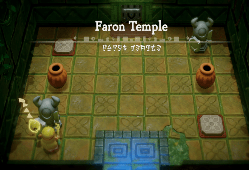 Faron Temple statues puzzle in Echoes of Wisdom